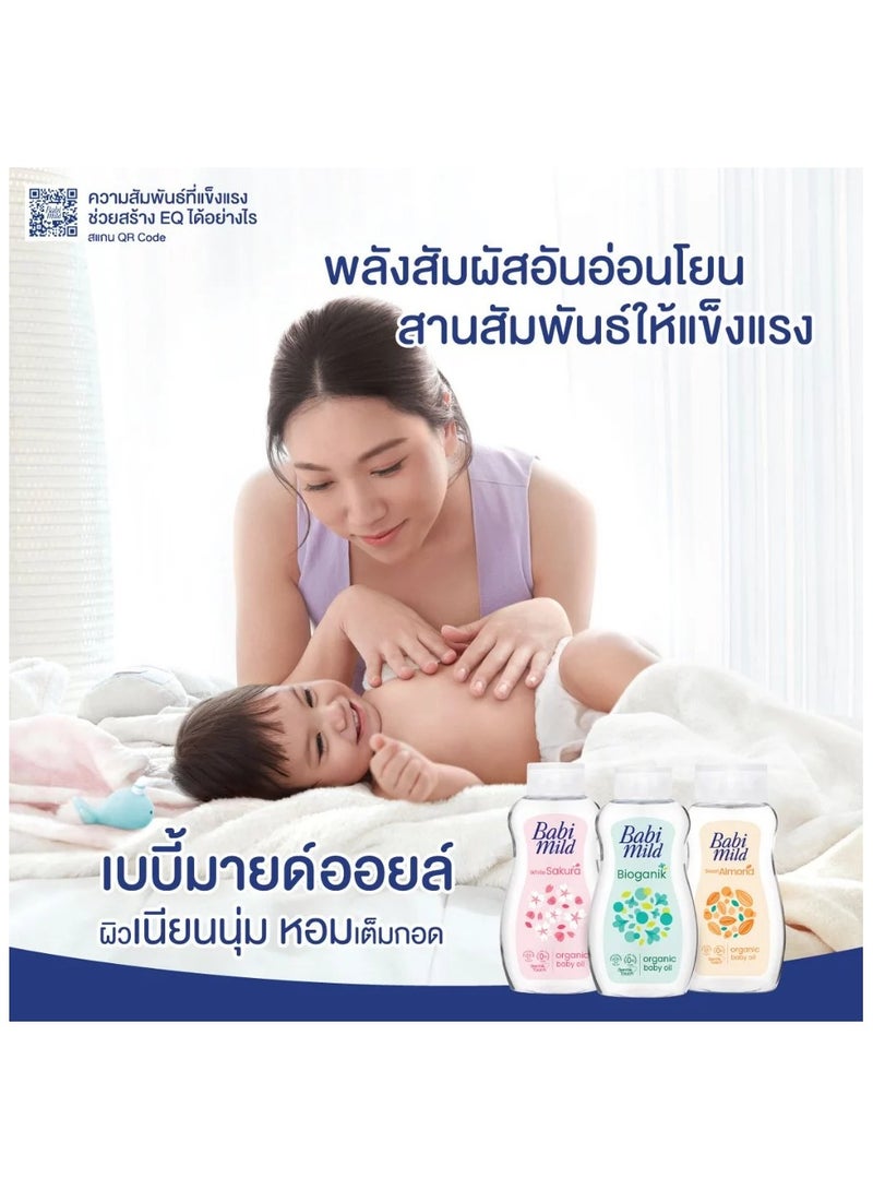 BABIMILD Thailand White Sakura Oil for Moisturizing and Protecting Skin 100ml - Image 3