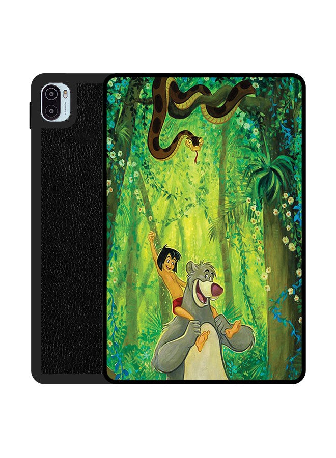 Theodor Protective Flip Case Cover For Xiaomi Pad 5/ Pad 5 Pro Baloo Snake And Mogli - Image 1