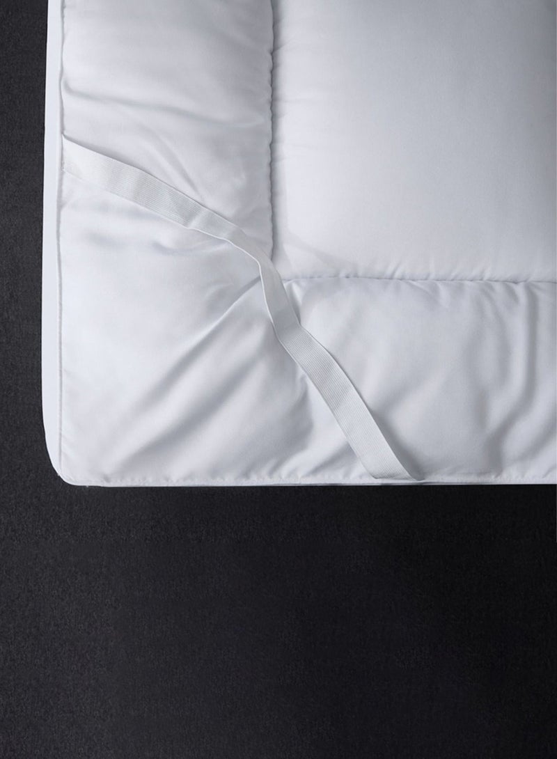 Family Bed Mattress Topper Fiber Size 195 × 195 × 8 cm - Image 5