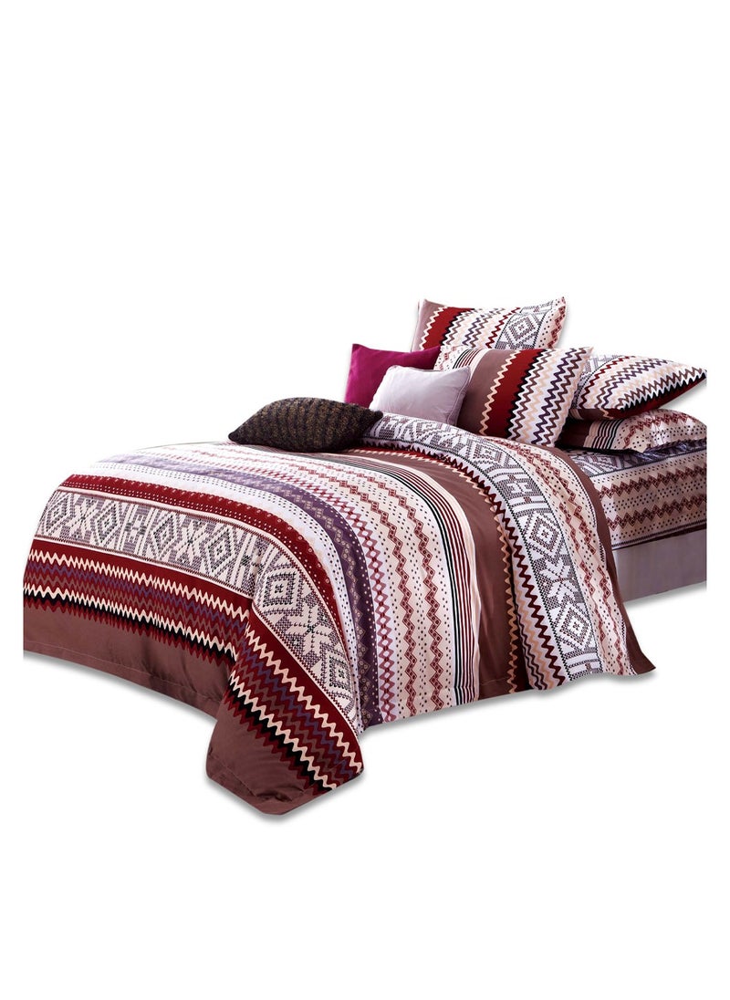 Family Bed Steak Bed sheet Set 100% Cotton 3 pieces size 120 x 200 cm Model 4013 from Family Bed  - Image 2