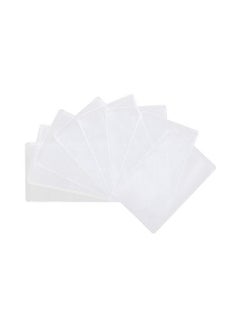 Owfeel Credit Card Id Card Holders Waterproof Plastic Protector Sleeves Transparent Credit Card Plastic Holder Vertical Protector Sleeve (8Pcs)  - Image 1