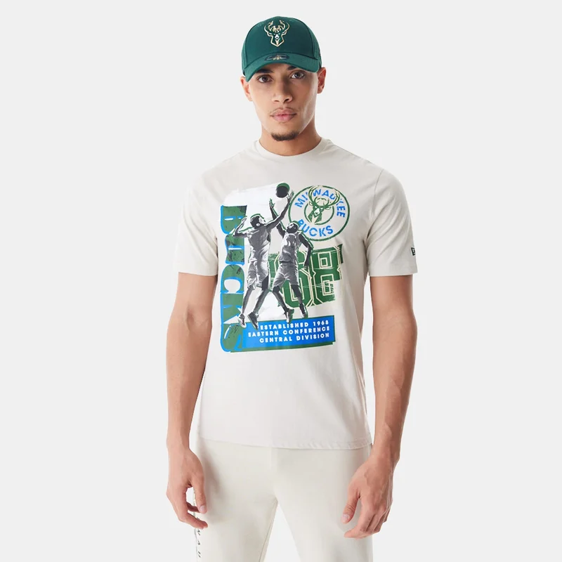 Men's NBA Milwaukee Bucks Player Graphic T-Shirt