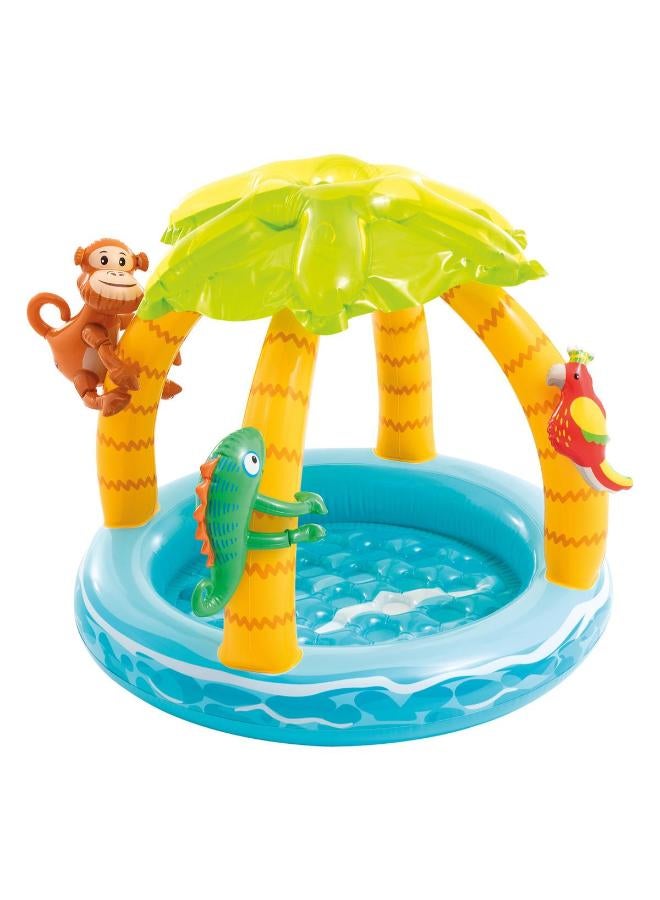 INTEX Inflatable Tropical Island Baby Pool  - Image 1