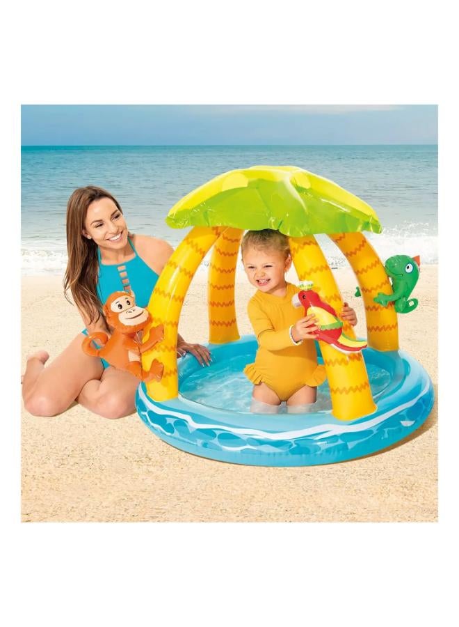 INTEX Inflatable Tropical Island Baby Pool  - Image 4