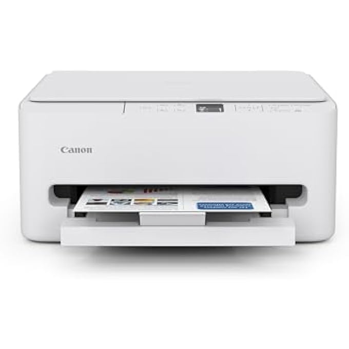 PIXMA TS6520 WIRELESS COLOR INKJET PRINTER FOR DUPLEX PRINTING, WHITE  HOME PRINTER WITH COPIER/SCANNER, 1.42 OLED DISPLAY, INTUITIVE CONTROL PANEL, COMPACT DESIGN - Image 2