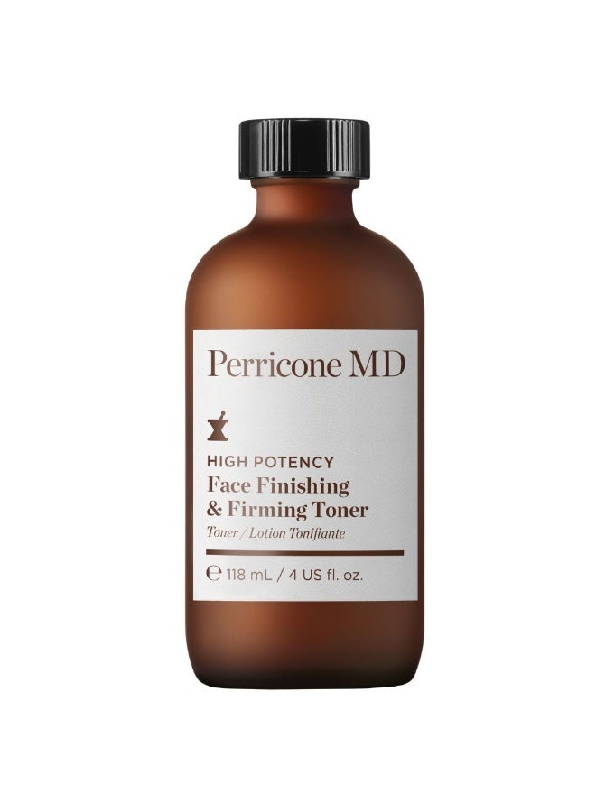 Perricone MD High Potency Face Finishing & Firming Toner - Refines Uneven Complexion 118ml - Image 1