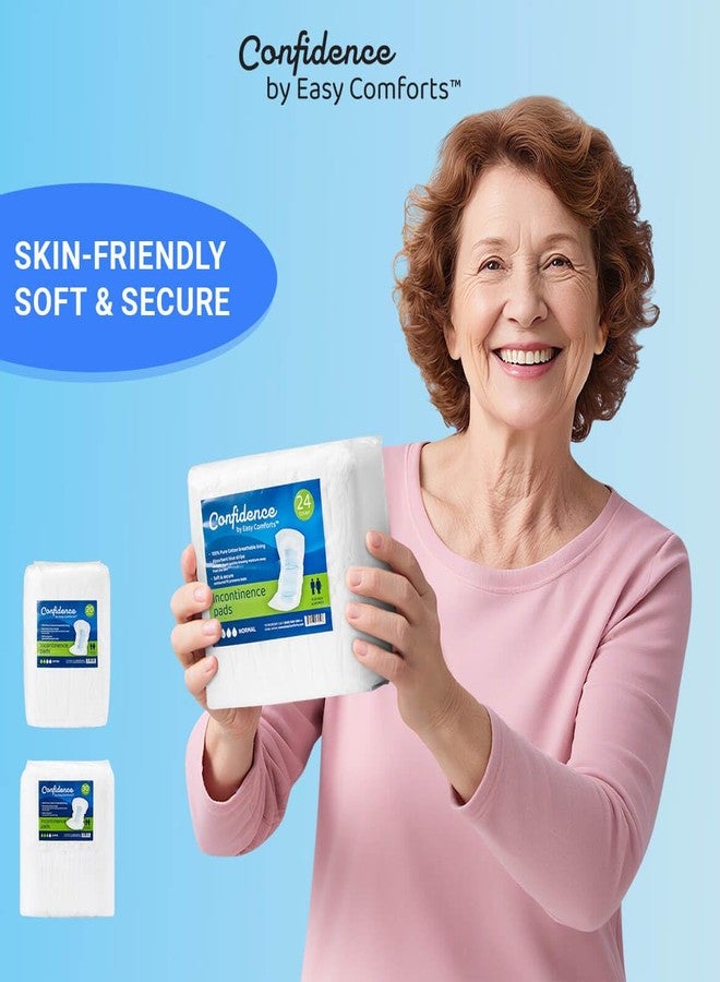 easycomforts حفاضات الثقة لعدم التحكم في البول لكبار السن، امتصاص فائق للاستخدام خلال النهار أو الليل، آمنة للبشرة الحساسة، بطانة قطنية، تحمي من عدم التحكم في البول وتسربات المثانة، عبوة 20 قطعة من إيزي كومفورتس - Image 2