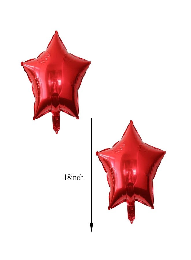 DYT 18PCS Pizza Foil Balloons Pizza Mylar Foil Balloon with 10PCS Latex Balloons for Pizzaria Themed Birthday Decorations Supplies - Image 3