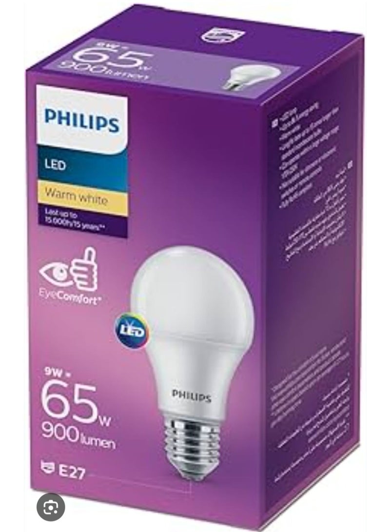 Philips LED Bulb 9W E27 900 Lumen Energy Saving Long Lasting Light - Image 4