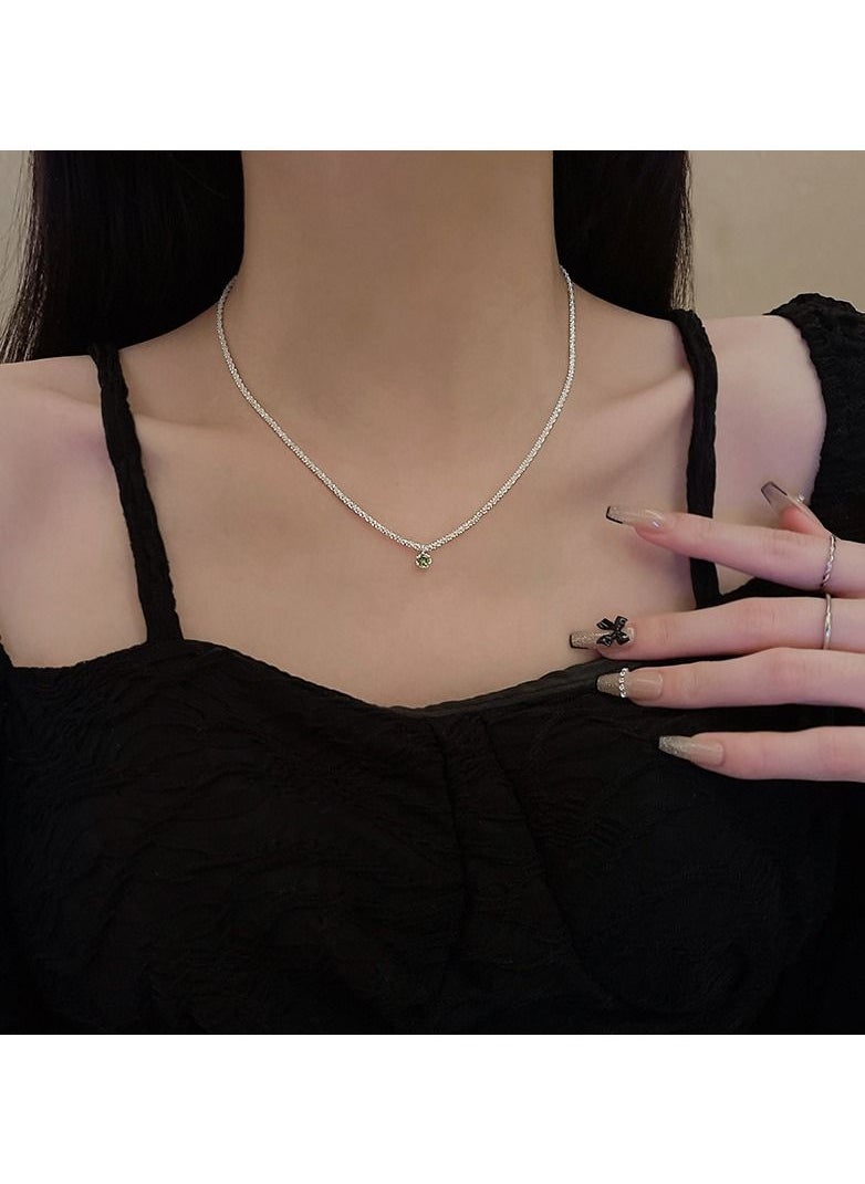 Satinior - Sparkling Elements Titanium Necklace - Image 1