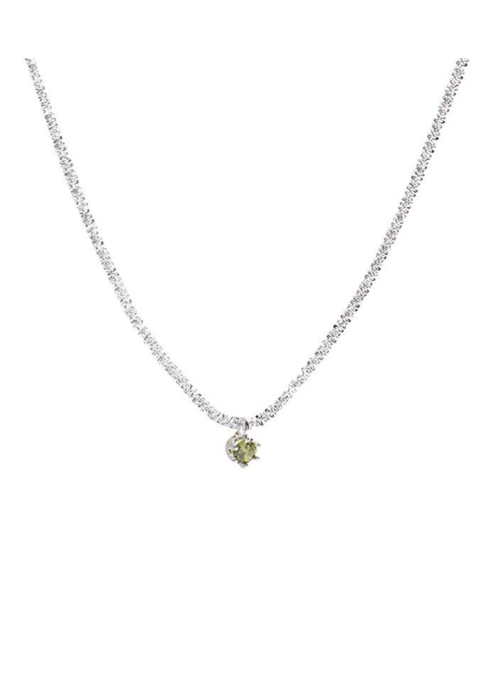 Satinior - Sparkling Elements Titanium Necklace - Image 1