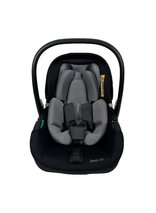 Hamilton by Yoop Zeno Lite Infant Car Seat – Black | R129/03 Compliant | Rear-Facing | 40–87 cm | Birth to 15 Months | 3-Point Harness | Side Impact Protection - Image 2