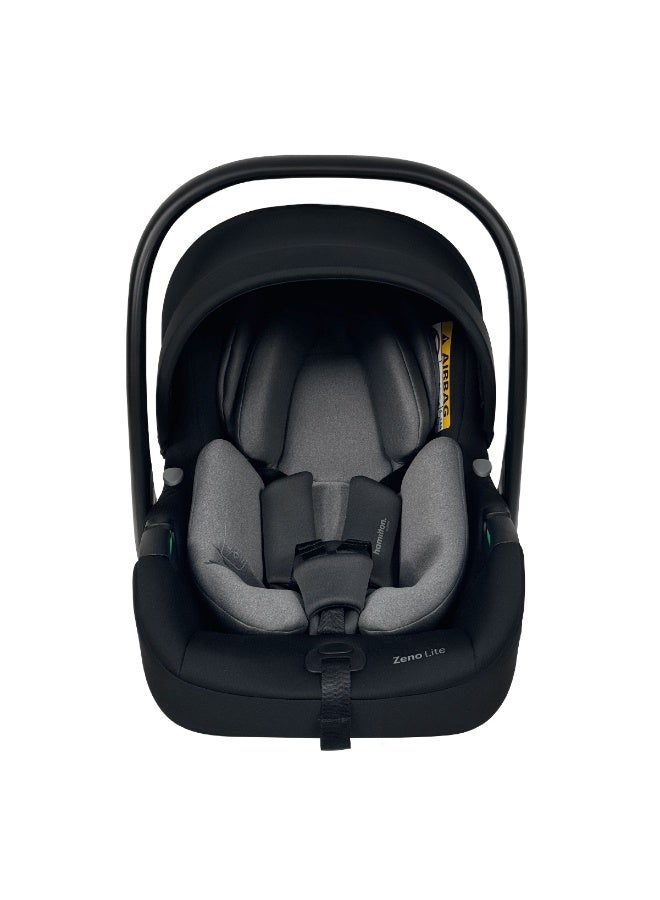 Hamilton by Yoop Zeno Lite Infant Car Seat – Black | R129/03 Compliant | Rear-Facing | 40–87 cm | Birth to 15 Months | 3-Point Harness | Side Impact Protection - Image 5