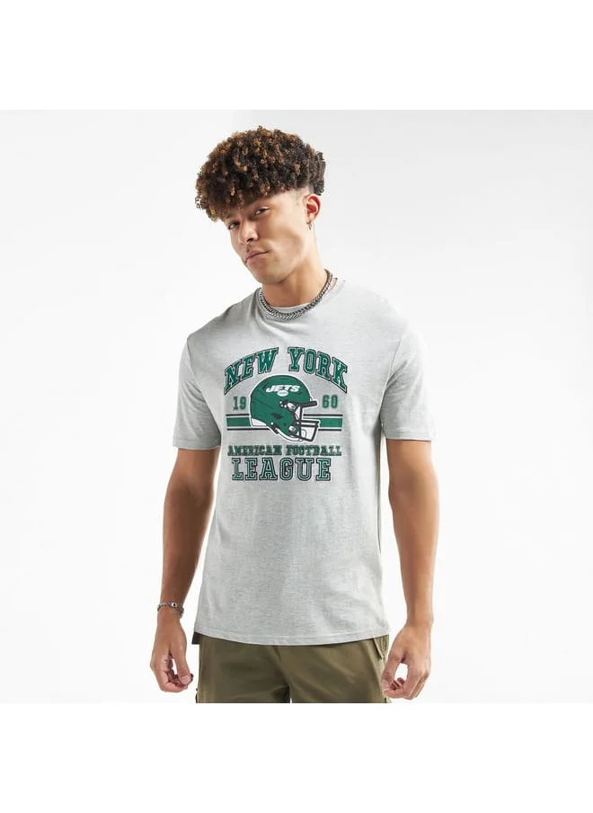 FAV New York Jets Print NFL League T-shirt