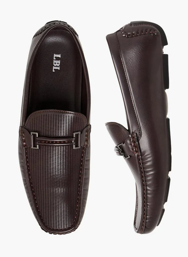 LBL By Shoexpress BROWN Men Slip-On Moccasins for Men | Best Price UAE