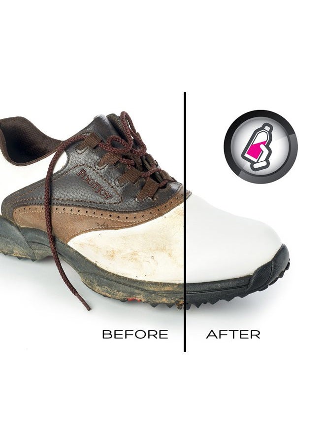 Pink Miracle Shoe Cleaner Kit with Bottle and Brush For Fabric Cleaner For Leather, Whites, Suede and Nubuck Sneakers (4 Oz) - Image 3