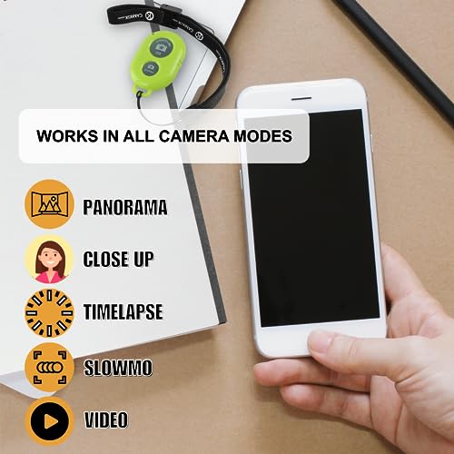 CamKix Camera Shutter Remote Control with Bluetooth Wireless Technology - Create Amazing Photos and Videos Hands-Free - Works with Most Smartphones and Tablets (iOS and Android) - Image 3