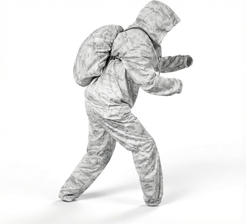 Eosphorus Multicam Alpine Snow Camo Winter Camouflage Overwhites Parka for Hunting, Airsoft, Paintball, Winter Sports - Image 2