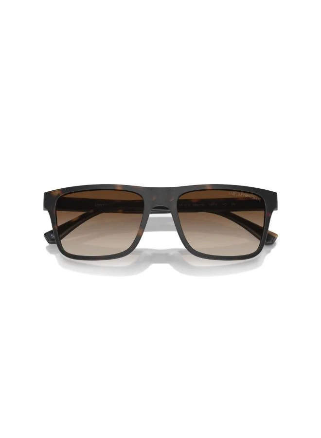 EMPORIO ARMANI  0Ea4115 Rectangle Sunglasses for Men | Best Price UAE