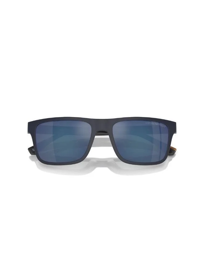EMPORIO ARMANI  0Ea4115 Rectangle Sunglasses for Men | Best Price UAE