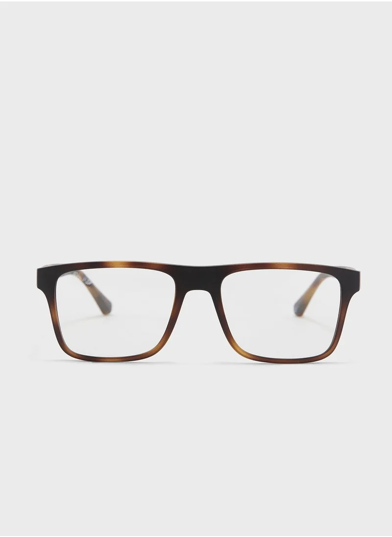 EMPORIO ARMANI 0Ea4115 Rectangle Sunglasses