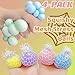 ZTATU Stress Balls for Kids Fidget Toys Adults Mesh Grape Stress Ball 4Pack Squishy Toys Fidget Squish Dough Ball Autism Sensory Toys for Autistic Children Stress Relief Toy Party Favors for 812 - Image 4
