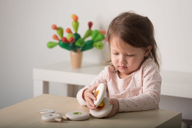 PlanToys Lacing Sheep Wooden Toddler Toys for Color Sequencing with Colored Beads and Matching Different Sized Rings - Lace Together to Build the Sheep - Image 4