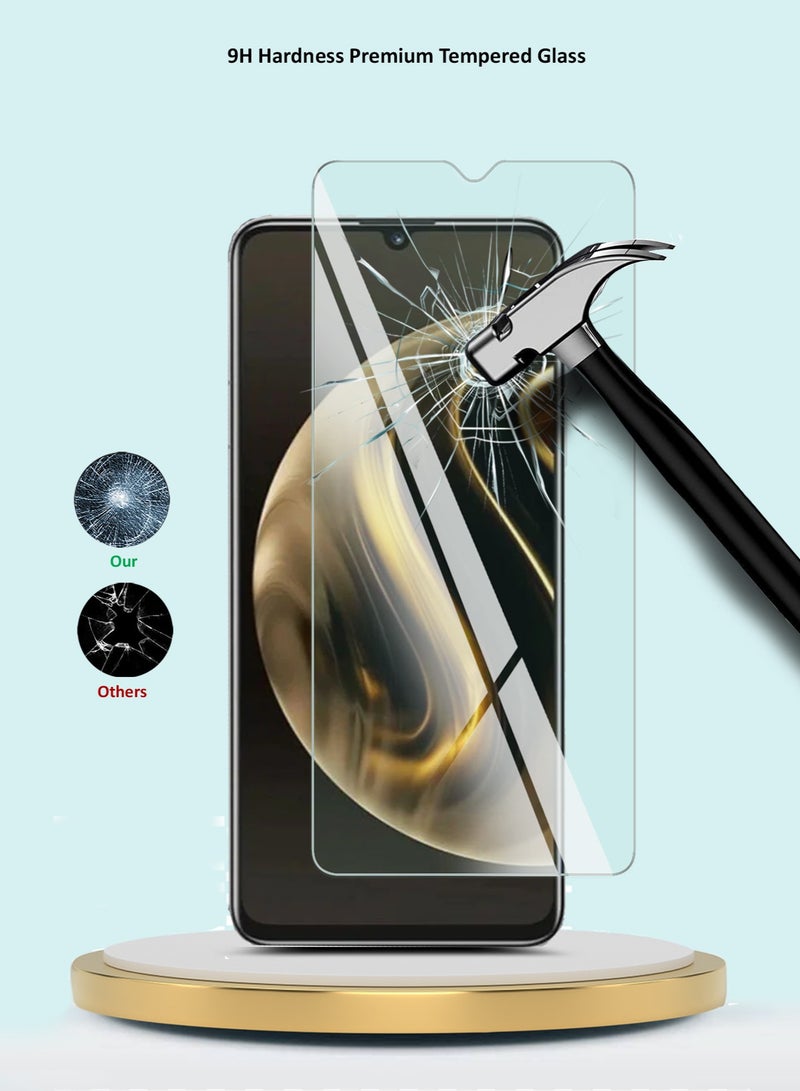 GMAX Premium Series Curved Edges 9H 2.5D Tempered Glass Screen Protector For Huawei Nova Y72 4G 2024 Clear - Image 3