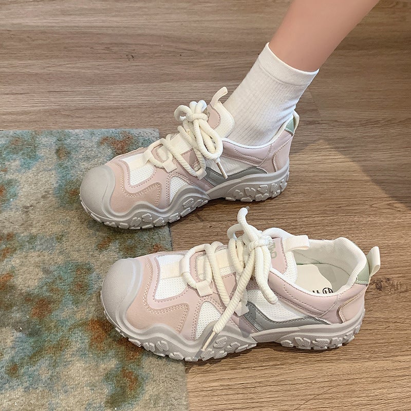 Women's Casual Low Top Sneakers 2026 Summer Thick Sole - Image 2
