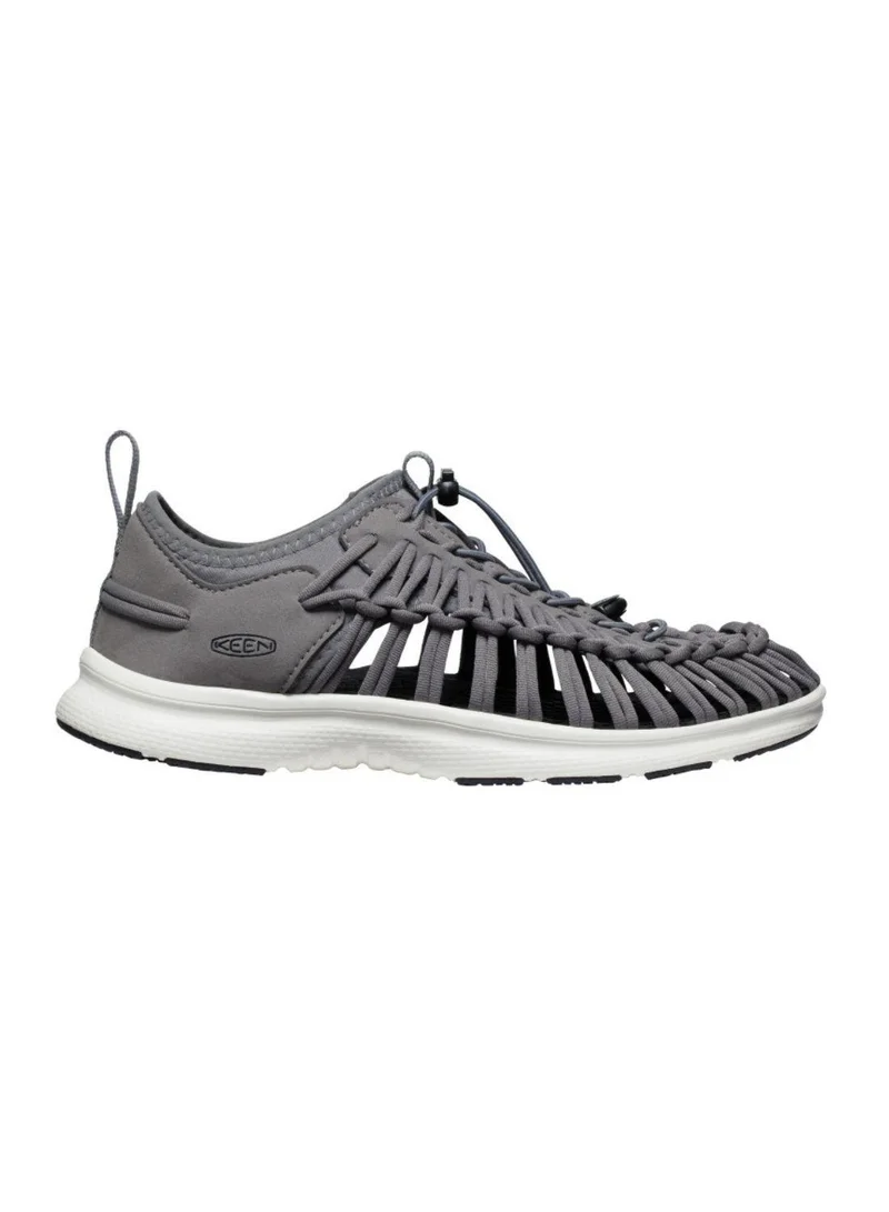 Keen MENS UNEEK O3 FLAT SANDALS GREY/STAR WHITE