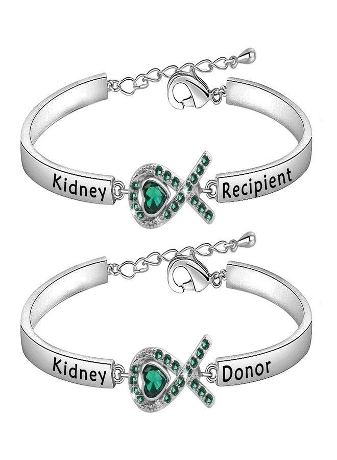 HOLLP Donor Jewelry Transplant Gift Set - Necklace & Bracelet for Kidney Donor or Recipient - Image 1