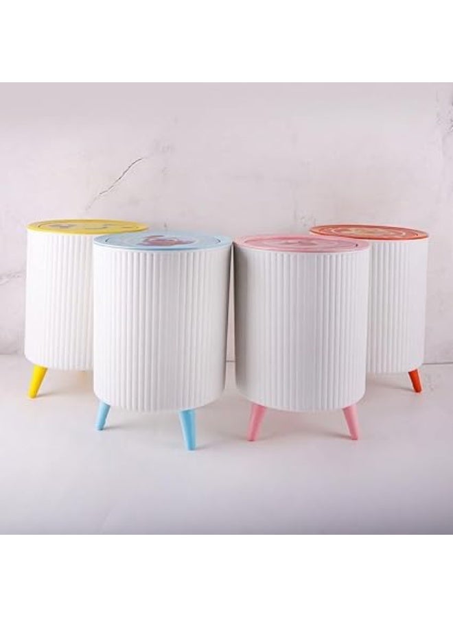 باسكت أطفال عملي بتصميم مرح – لتعليم الطفل النظام والنظافة بأسلوب ممتع HR (بينك) - Image 2