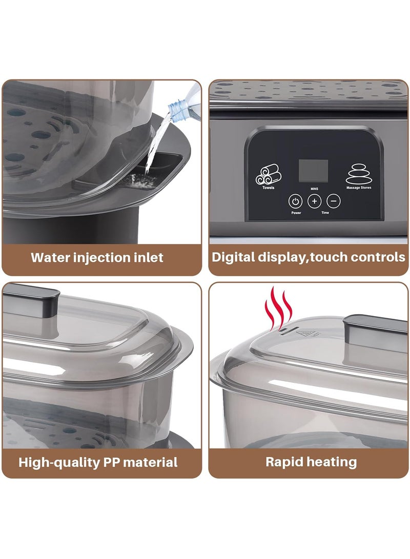 Towel Warmer, Towel Heater for Facials, 8L Hot Towel Warmer Steamer Towel Heater with Fast Heating for Quick Use is Massage, Spa and Home - Image 2
