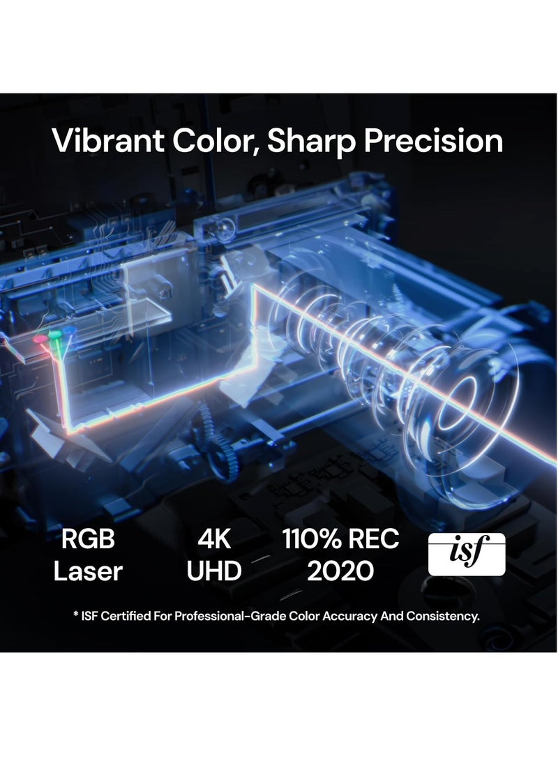 فاليريون StreamMaster Plus2 4K RGB الثلاثي ليزر العارض ، 3000 ISO لومينز ، 4ms تأخر خالية من الألعاب ، HDR10 + ، 2X أسرع أداء - Image 4