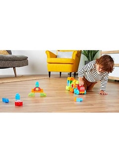 Mega Bloks First Builders Abc Learning Train With Big Building Blocks Building Toys For Toddlers 60 Pieces  - Image 4