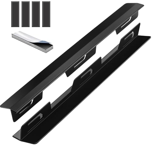 Linidcoud Anti-slip Not Sharp Stove Gap Covers Stainless Steel 2PCS 13.8"~27.6" Adjustable Oven Gap Filler for Counter Stove Guards Effectively Protect Cooktop Trim Kit Suitable for Uneven Surface - Image 1