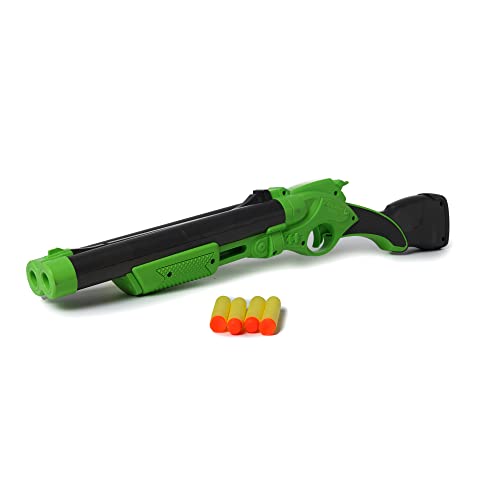 Toy Zone Toyzone Ben10 Double Barrel Shotgun-58793 | Foam Blaster Double Barrel Gun | Safe and Long Range | Lock & Load Pump Action | 5-Play Shotgun Shells with Gun | Shotgun Boomstick | Pull & Action ProShot | For Kids, Teens, Adults - Image 3