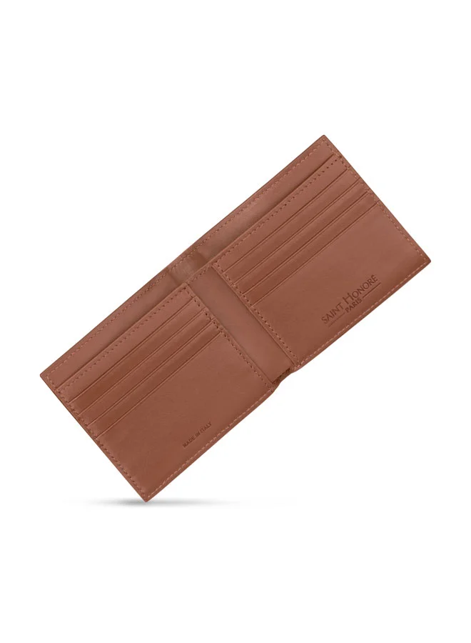 Saint Honore Paris  Core Tan Leather Wallet for Men for Men | Best Price UAE