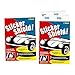 Sticker Shield Windshield Sticker Applicator for Easy Application Removal and ReApplication from Car to Car 4 inch x 6 inch Sheets 2 Packs 4 Sheets Total - Image 2