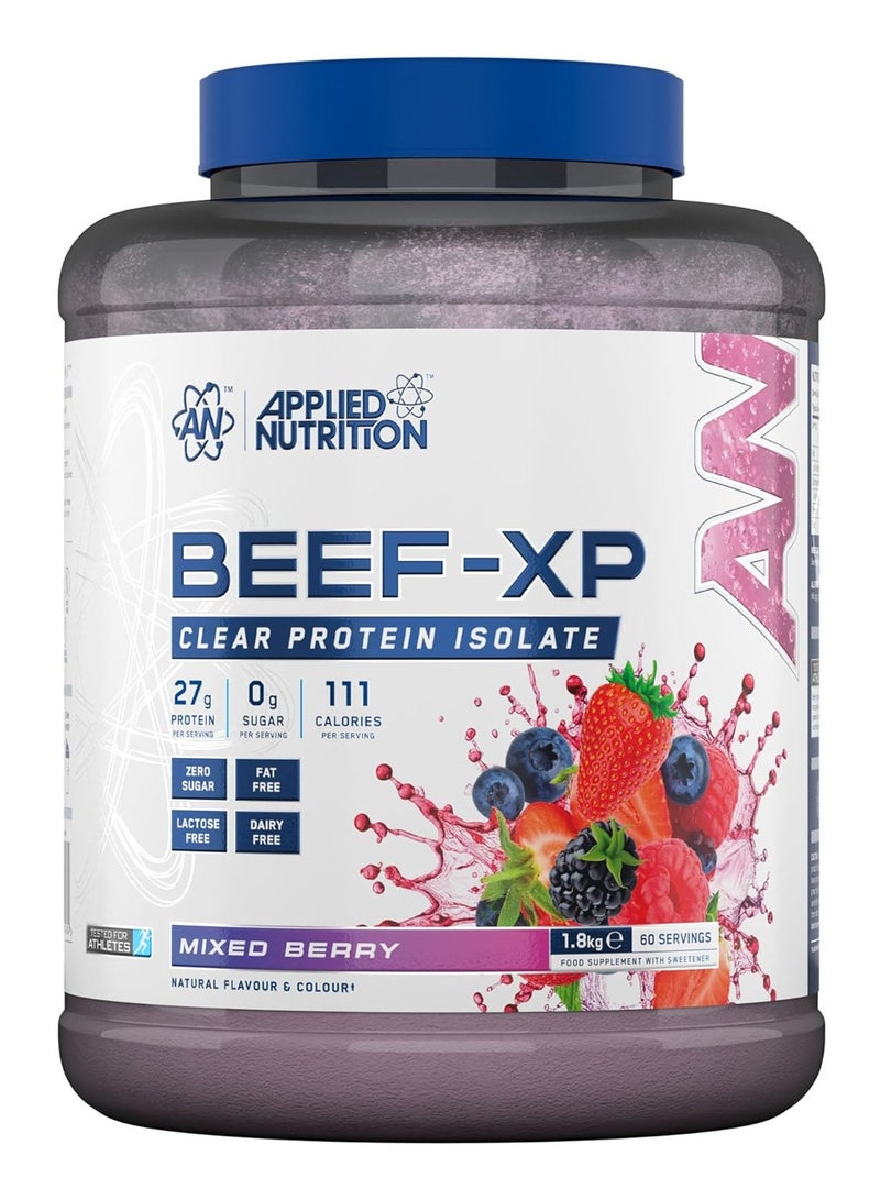 أبلايد نيوتريشن بيف-إكس بي بروتين كلير هيدرولزد - توت مشكل - (1.8 كجم) - Image 1