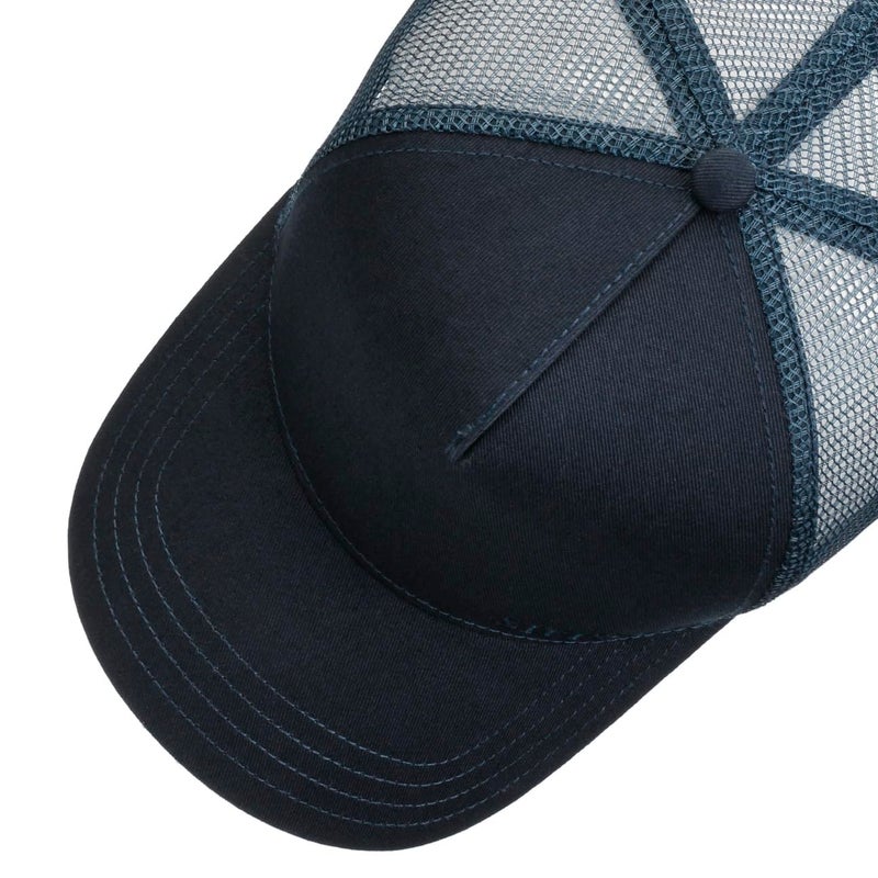 Stetson Classic Cotton Trucker Cap Women/Men Navy One Size - Image 3