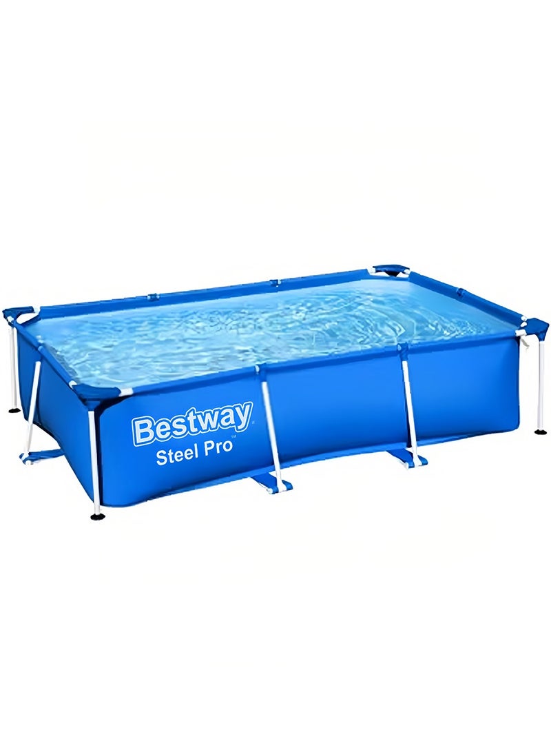 Bestway Durable Metal Frame Above Ground Swimming Pool for Families - 259x170x61cm, Safe, Durable & Easy to Set Up, Ideal for Kids and Adults - Image 2