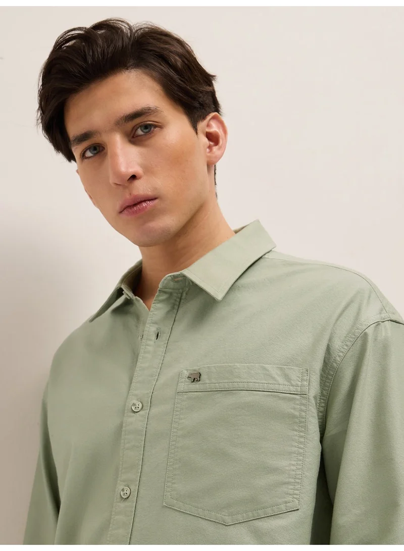 THE BEAR HOUSE  Men’s Trendy Shacket for All Seasons | Casual Overshirt Jacket for Men | Versatile Outerwear Layer for Office, Streetwear & Travel | Modern Smart Look for Everyday Outfits for Men | Best Price UAE