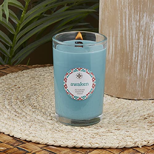 Root Candles Seeking Balance Wood Wick Spa Candle Aromatherapy Candles, 8-Ounce, Awaken: Basil & Lime - Image 3