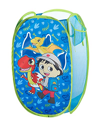 Idea Nuova Ryans World Pop Up Laundry Storage Hamper with Durable Carry Handles 21 H x 135 W X 135 L - Image 1