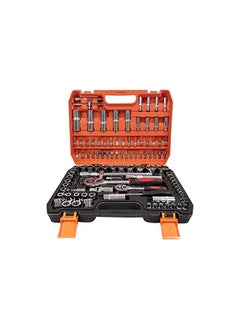 1 4 1 2 Inch Dr. Socket Wrench Set 108 Pcs Tool Kits For All Purpose 1 4 Inch Drive Metric Flexible Extension Bar Hand Tool Kit