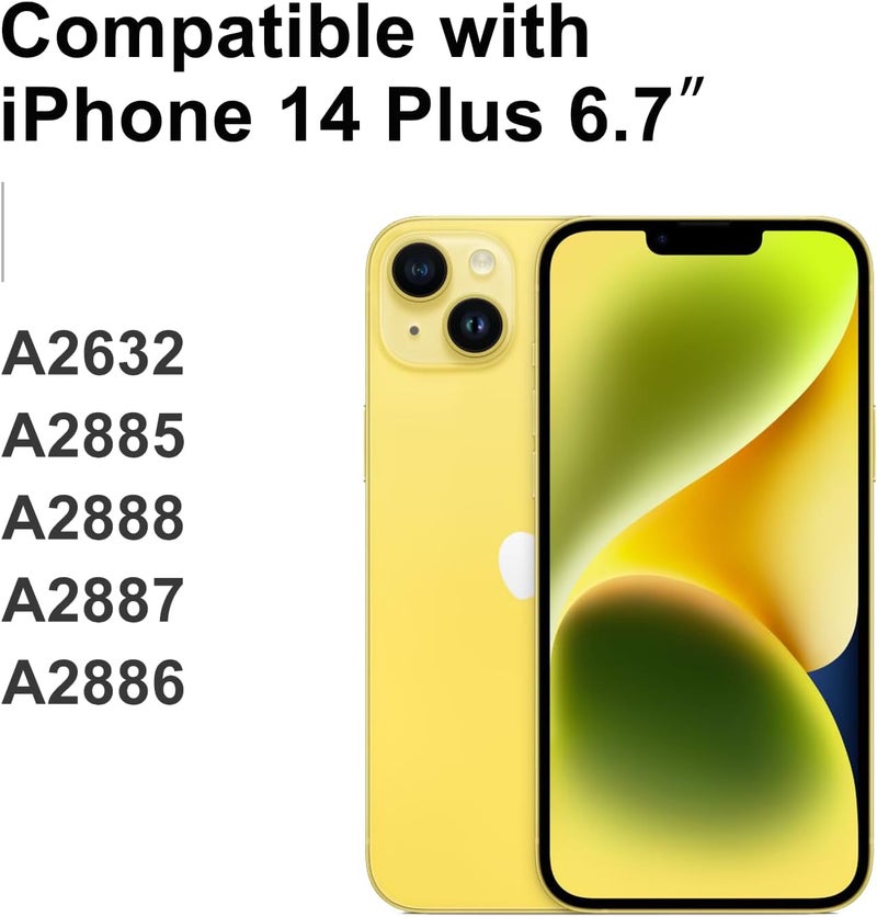 LL TRADER Screen Replacement for iPhone 14 Plus 6.7" LCD Retina FHD Display COF Touch Screen Digitizer with Repair Tool Kits, Waterproof Tape, Screen Protector (Truetone programable) 2025 New - Image 2