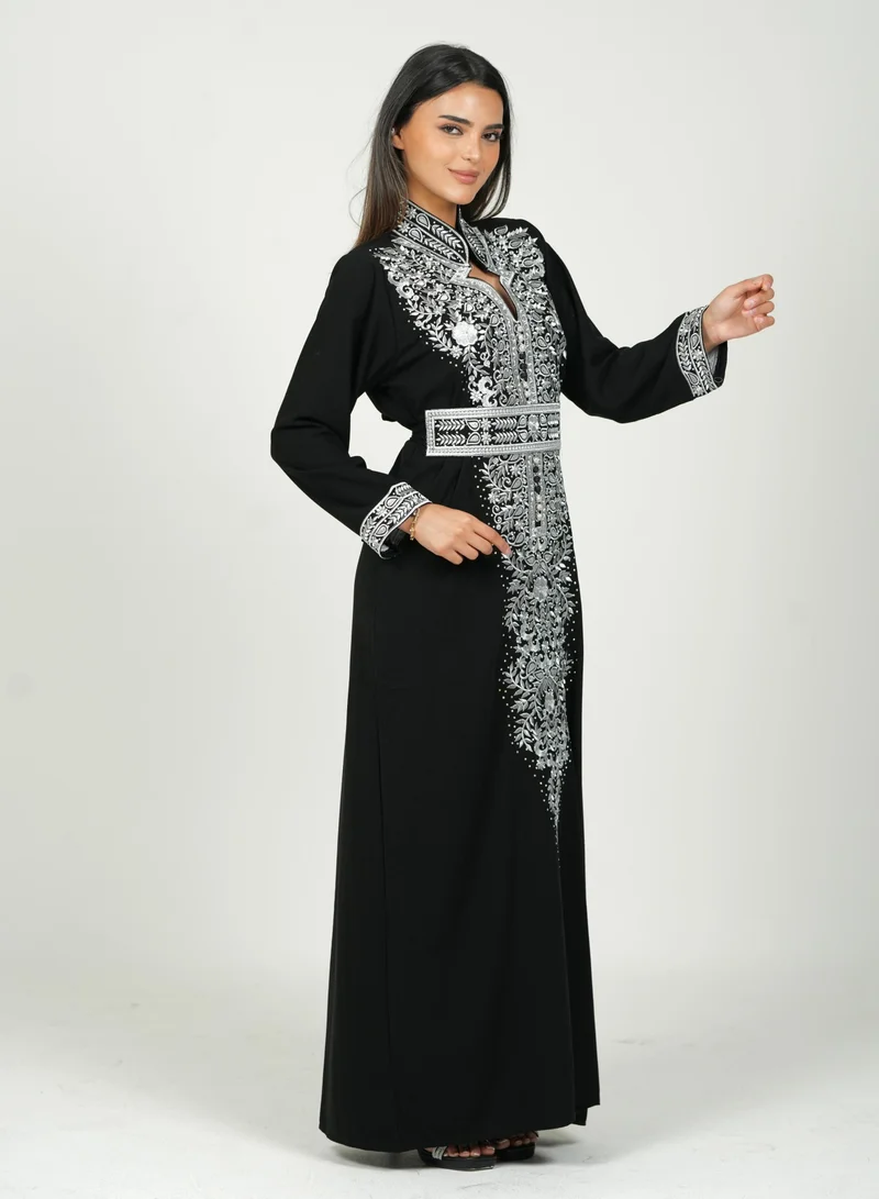 AL BENT AL SHARQIEH embroidered jalabiya dress