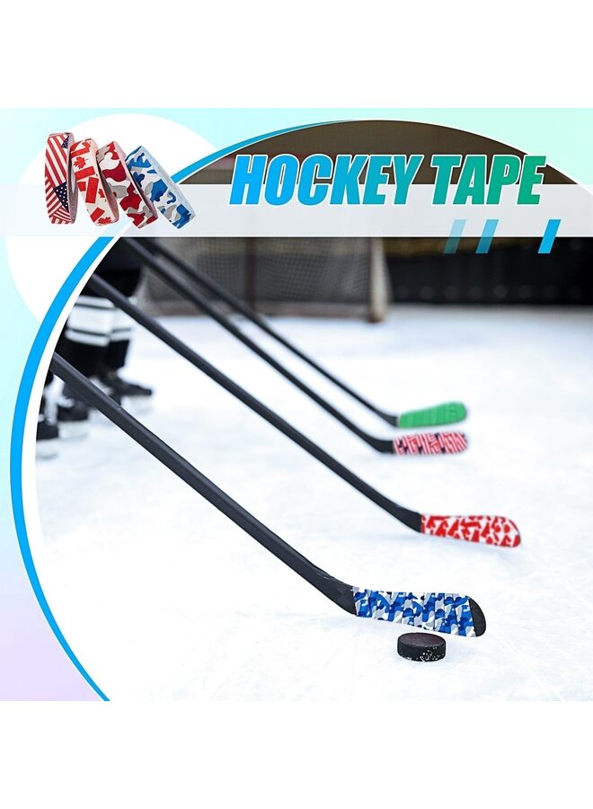 Generic Hockey Tape Multipurpose Hockey Stick Tape Adhesive Shin Pad Sock Tape for Ice Skate Sports Gifts Gear Equipment(3THITE)  - Image 5