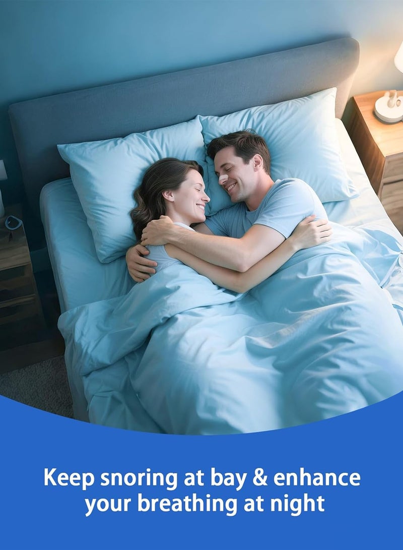 Chillspace 30Day Performance Breathing Nasal Strips Anti Snore - Athletic Nose Patch for Snoring & Sleeping - Oil & Sweat Proof Adhesive - Wide Body, Universal Fit, Extra Strength (Clear) - Image 4